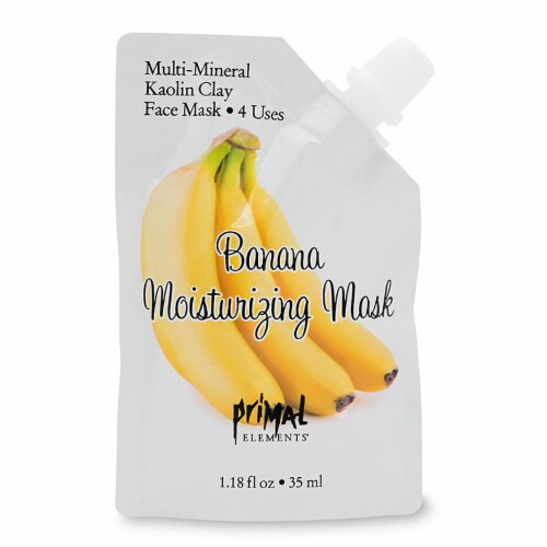 Primal Elements Banana Moisturizing Mask Perspective: front