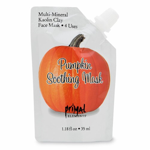 Primal Elements Pumpkin Soothing Face Mask Perspective: front