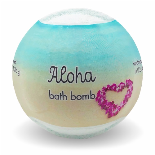 Primal Elements Aloha Bath Bomb Perspective: front