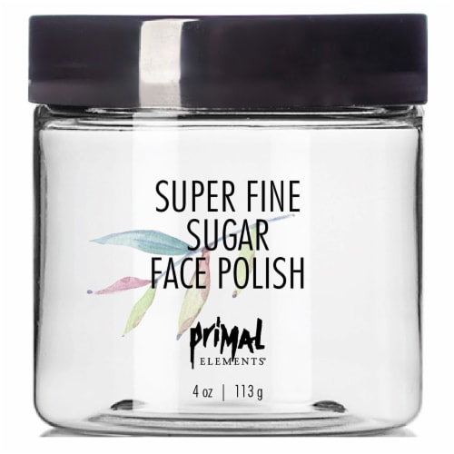 Primal Elements Super Fine Sugar Face Polish Perspective: front