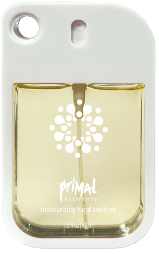 Primal Elements Tahitian Vanilla Moisturizing Hand Sanitizer Perspective: front