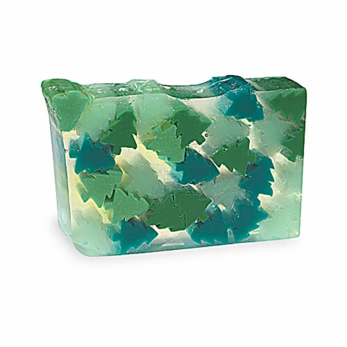 Primal Elements Handmade Vegetable Glycerin Bar Soap - Evergreen Twist Perspective: front