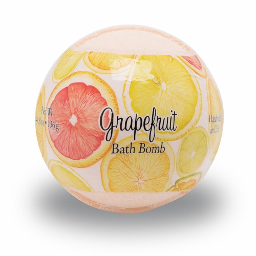Primal Elements Grapefruit Bath Bomb Perspective: front