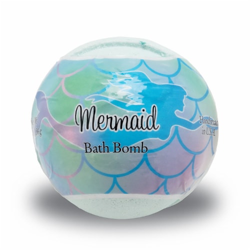 Primal Elements Mermaid Bath Bomb Perspective: front