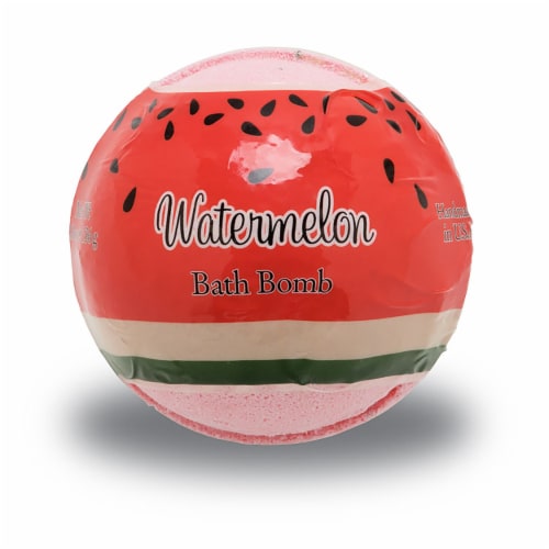 Primal Elements Watermelon Bath Bomb Perspective: front