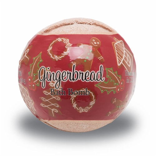 Primal Elements Gingerbread Bath Bomb Perspective: front
