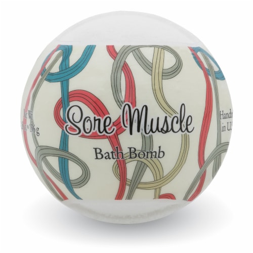 Primal Elements Sore Muscle Bath Bomb Perspective: front