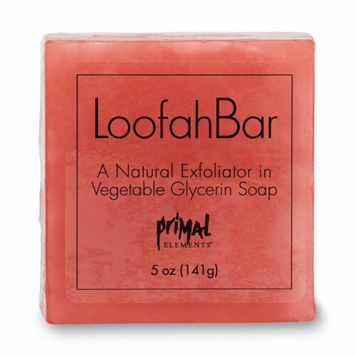Primal Elements Cupcake Loofah Bar Soap Perspective: front