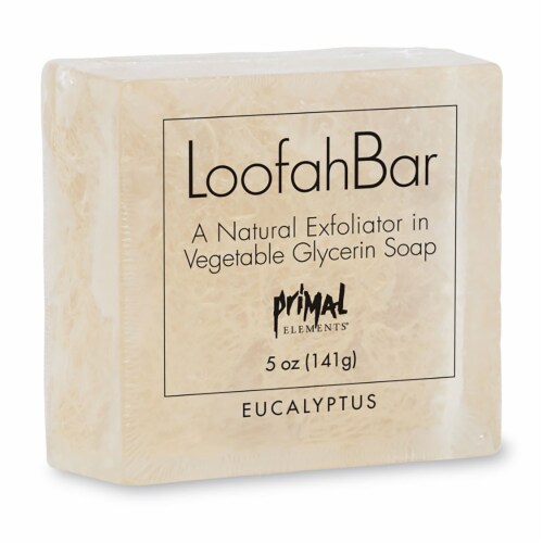 Primal Elements® LoofahBar Exfoliator Soap Perspective: front