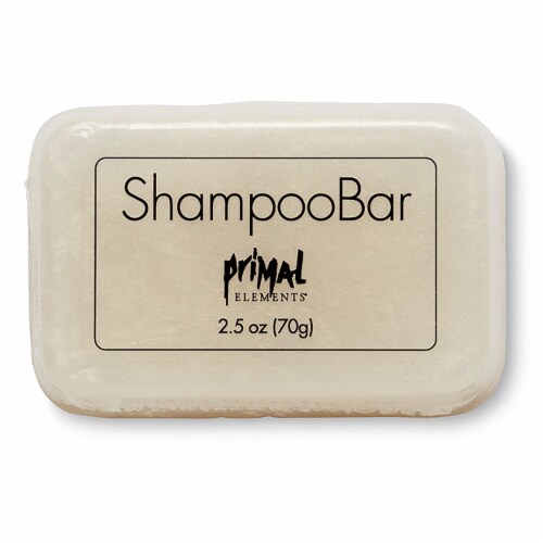 Primal Elements Honey Almond Shampoo Bar Perspective: front