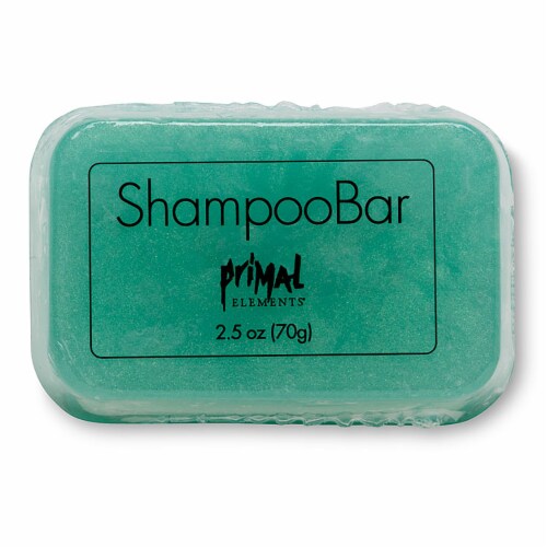 Primal Elements Rosemary Mint Shampoo Bar Perspective: front