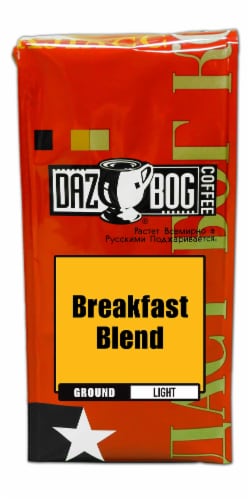 Dazbog® Breakfast Blend Light Roast Ground Coffee Perspective: front