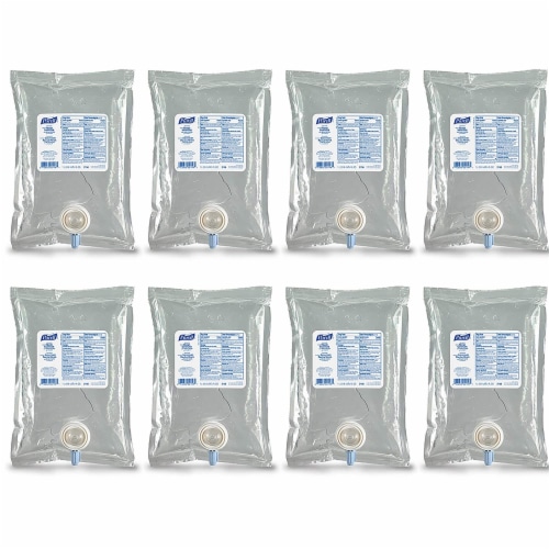 PURELL Advanced Hand Sanitizer Gel, 1000 mL Hand Sanitizer Refill 8/case Perspective: front