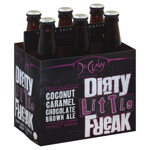 Du Claw Dirty Little Freak Coconut Caramel Chocolate Brown Ale Perspective: front