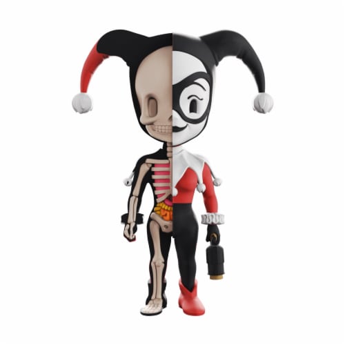 4D Master XXRAY DC Comics Harley Quinn Dissected Vinyl Art Figure Perspective: front