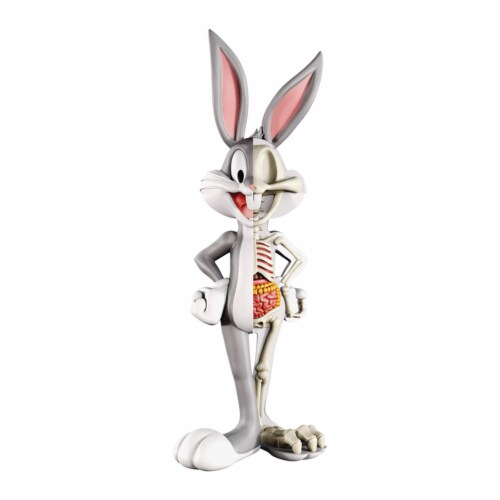 4D Master 4D XXRAY Looney Tunes Bugs Bunny Dissected Vinyl Art Figure Perspective: front
