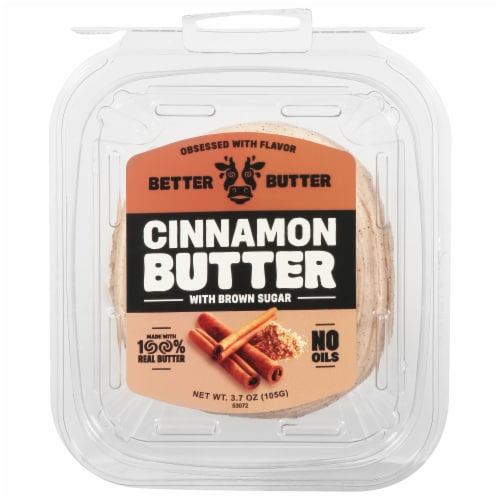 Better Butter Cinnamon Butter with Brown Sugar 3.7 oz Perspective: front