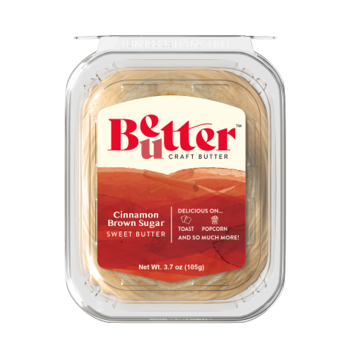 Better Butter Cinnamon Butter with Brown Sugar 3.7 oz Perspective: front