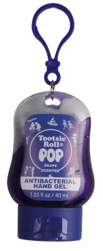 Action Imports Tootsie Roll Pop Grape Scented Antibacterial Hand Gel Perspective: front