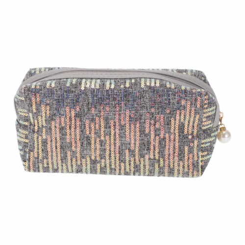 Sequin cosmetic bag on sale