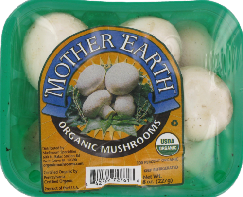 Mother Earth Whole Organic Mushrooms