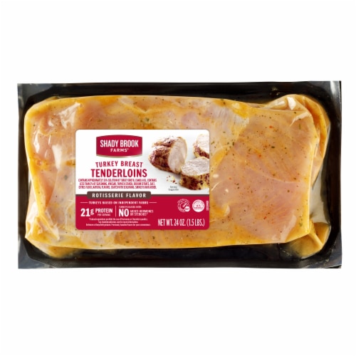 Shady Brook Farms® Rotisserie Flavor Turkey Breast Tenderloins Perspective: front