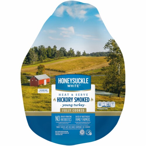 Honeysuckle Fully Cooked Hickory Smoked Young Turkey (10-14 lb) Perspective: front