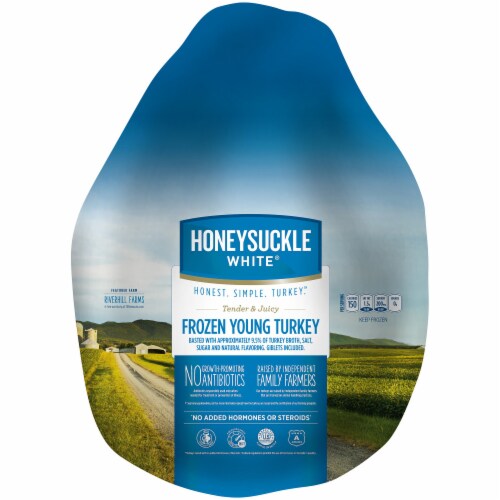 Honeysuckle Frozen Young Turkey (16-20 lb) Perspective: front