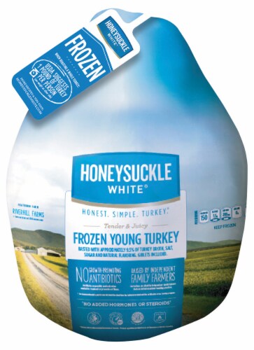 Honeysuckle White® Frozen Young Turkey (14-16 lb) Perspective: front