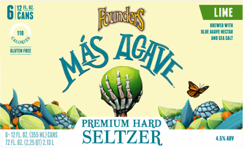 Founders Brewing Premium Hard Seltzer Perspective: front