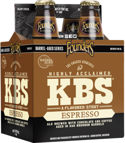 Founders Brewing KBS® Espresso Stout Beer Perspective: front