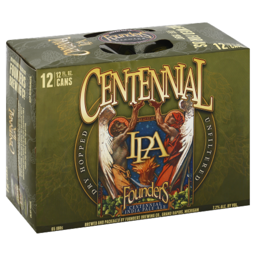 Founders Brewing Centennial IPA Pale Ale Perspective: front