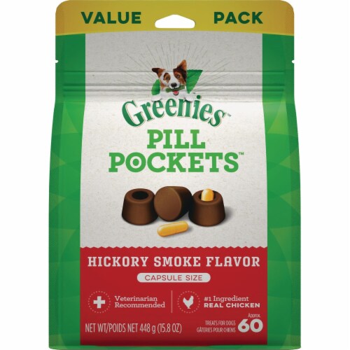 Greenies™ Hickory Smoke Pill Pocket Value Pack Perspective: front
