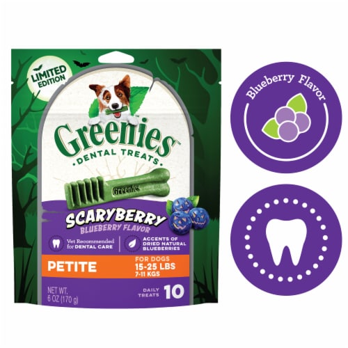 Greenies ScarryBerry Blueberry Dental Dog Treats 6 oz Kroger