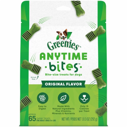 Greenies Anytime Bites Original Flavor Dog Treats Perspective: front