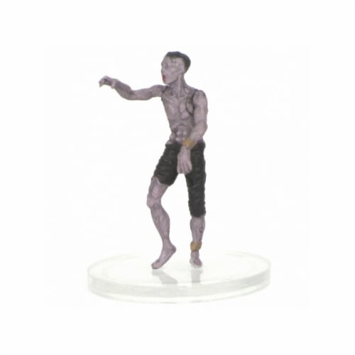 Role 4 Initiative Characters of Adventure Zombie Male Human Reacher Miniature Perspective: front