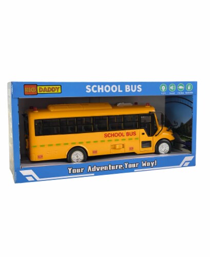 Large toy school sales bus