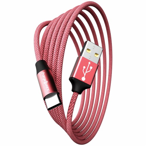 Foto Electric Supply 6' USB C to A Cable - Coral Perspective: front