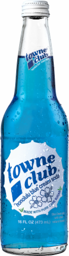 Towne Club Honolulu Blue Cream Soda Perspective: front