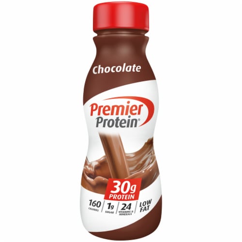 Premier Protein® Chocolate Shake Perspective: front
