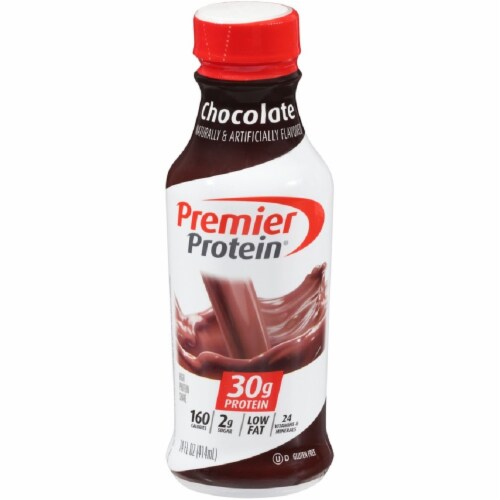 Premier Protein Chocolate High Protein Shake Perspective: front
