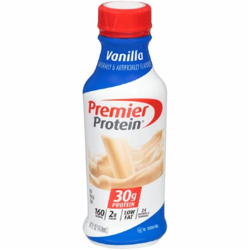 Premier Protein Vanilla High Protein Shake Perspective: front