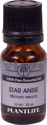 Plantlife 100% Pure Essential Oil Star Anise Perspective: front