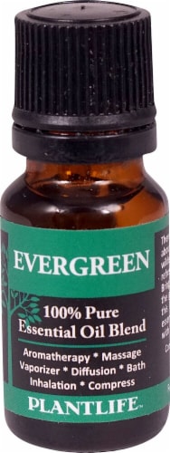 Plantlife 100% Pure Essential Oil Blend Evergreen Perspective: front