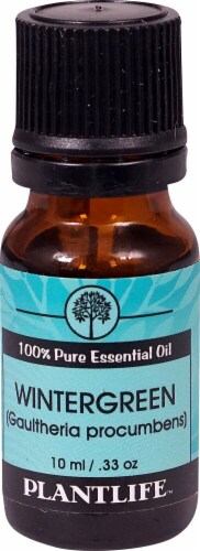 Plantlife 100% Pure Essential Oil Wintergreen Perspective: front