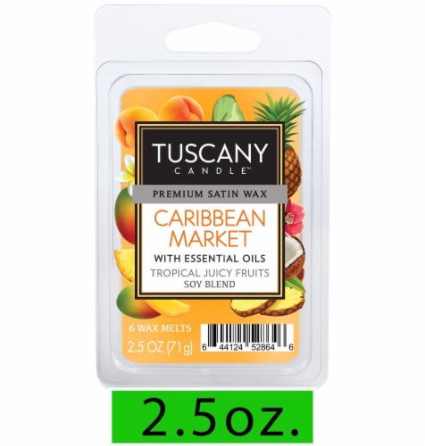 Tuscany™ Fragranced Wax Melts Caribbean Market Perspective: front