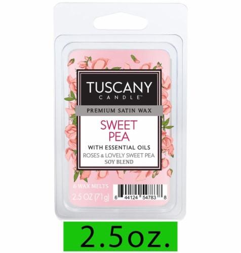 Tuscany Candle™ Wax Melts Sweet Pea Perspective: front