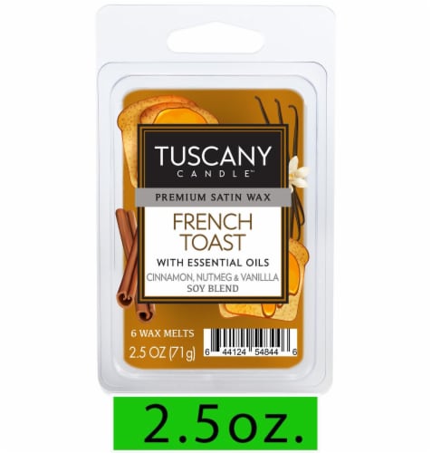 Tuscany Candle French Toast Wax Melts Perspective: front