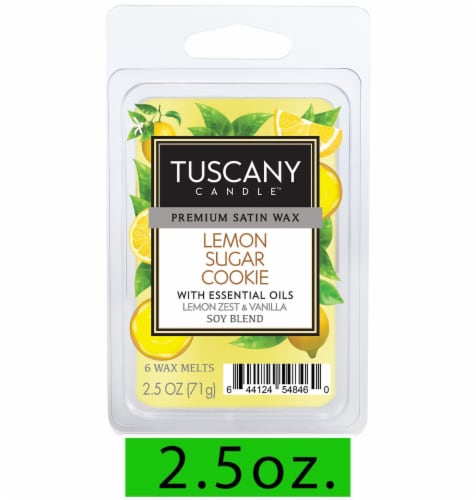 Tuscany Candle™ Lemon Sugar Cookie Wax Melts Perspective: front