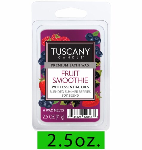 Tuscany Candle Fruit Smoothie Wax Melts Perspective: front